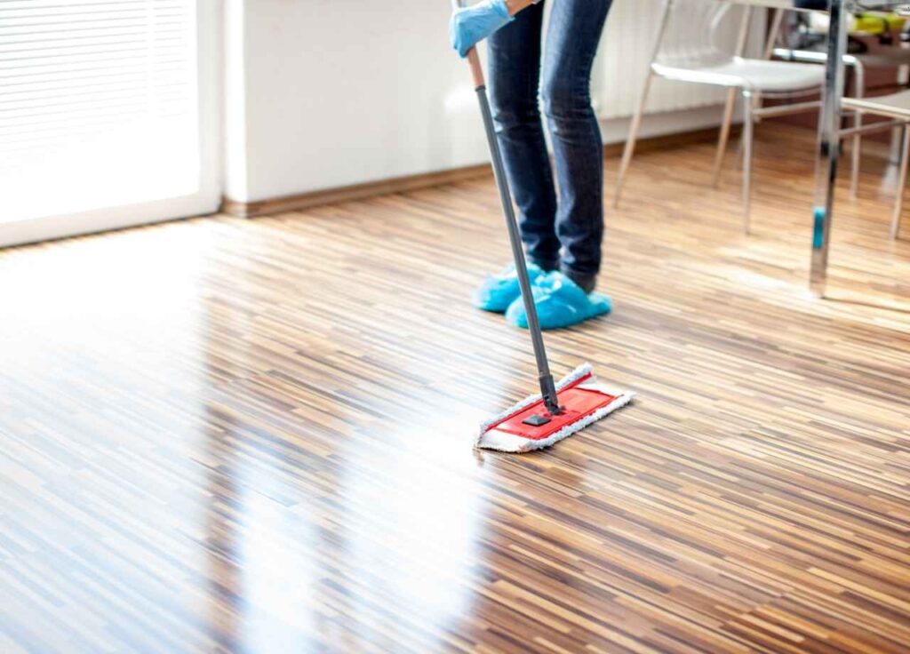 Clean Untreated Wood Floors