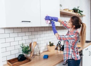kitchen cleaning